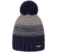 Areco Damen Pudel Mütze (Größe ONE SIZE, blau)