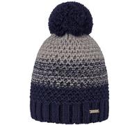 ARECO Damen Pudelmütze (7743) ONE SIZE Blau