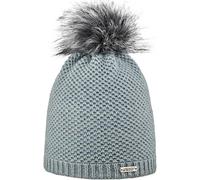 ARECO Damen Pudelmütze Alpaka Anne-Marie (7486) ONE SIZE Blau