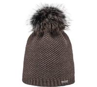 ARECO Damen Pudelmütze Alpaka Anne-Marie (7486) ONE SIZE braun