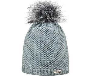 ARECO Damen Pudelmütze Alpaka Anne-Marie (7486) ONE SIZE h-blau