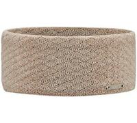 ARECO Damen Stirnband beige, -