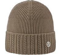 ARECO Herren Beanie (7406) ONE SIZE Braun