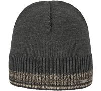 ARECO Herren Mütze Beanie (7214) ONE SIZE Grau