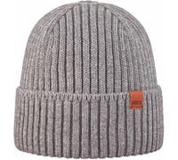 ARECO Herren Mütze Beanie (7370) ONE SIZE grau