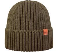 ARECO Herren Mütze Beanie (7370) ONE SIZE moos