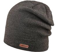 ARECO Herren Mütze Beanie (7576) ONE SIZE Grau