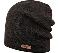 ARECO Herren Mütze Beanie (7576) ONE SIZE schwarz