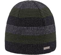 Areco Streifen-Mütze Grün/Grau grün