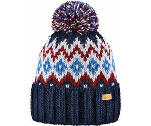 ARECO Herren Mütze Pudelmütze (7829) ONE SIZE Blau