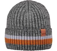 ARECO Kinder Mütze Beanie Juniors (7465) ONE SIZE Grau