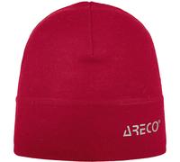 Areco Merino Mütze (Größe ONE SIZE, rot)