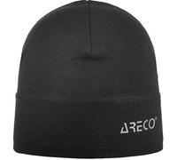 Areco Merino Mütze (Größe ONE SIZE, schwarz)