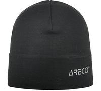 Areco Merino Mützen & Beanies schwarz Größe ONE SIZE Trekking Hautfreundlich Merinowolle