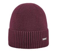 Areco Mütze Merino Bordeaux rot