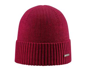 Areco Mütze Merino Rot rot