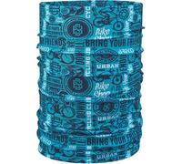 ARECO Multifunktionstuch (7016) ONE SIZE blau grundig 520