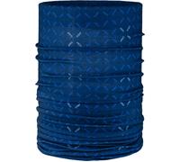 ARECO Multifunktionstuch - blau gemustert