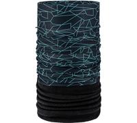 ARECO Multifunktionstuch Fleece Sport Mirror (7012) ONE SIZE grau-lindgrün 135