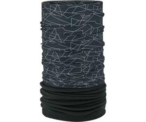 ARECO Multifunktionstuch Fleece Sport Mirror (7012) ONE SIZE schwarz grau 110