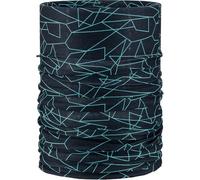 ARECO Multifunktionstuch Verlauf ONE SIZE grau-lindgrün 135