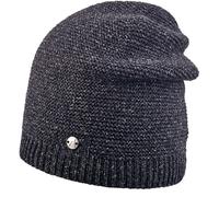 Areco Sports Strickmütze uni mit Merino/Seide anthrazit - Größe One size