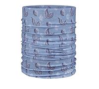 Areco Unisex Multifunktionstuch, Federn Blau, One Size