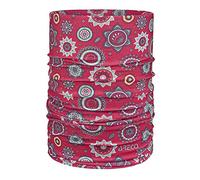 Areco Unisex Multifunktionstuch, Mandala Rot, One size