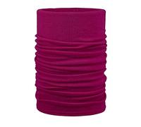 ARECO - MERINO Multifunktions-Halstuch Mütze Schal Neckwarmer - rot