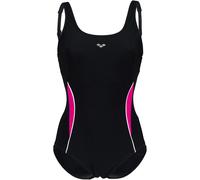 arena Badeanzug Damen Bodylift Alissa C-Körbchen 38 BLACK-ROSE VIOLET-WHITE