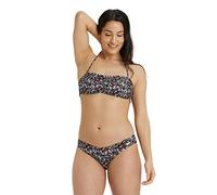 arena Allover Bandeau Damen Bikini, Badeanzug aus schnelltrocknenden Stretch-Stoff, Damen Badeanzug mit herausnehmbaren Cups und Top zum Binden