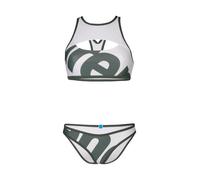 Arena Arena-Logo - Damen Bügel-Bikini - Weiß/Grün, L
