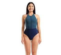 ARENA Women's Swimsuit Silvia Cross Back Damen | NAVY-MANGROVE-NAVY | 46
