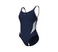 ARENA Damen Shapewear Women's Makimurax R B-Cup Ladies Tummy Control Shaping Swimsuit Badeanzug, Marineblau/EIS, 38