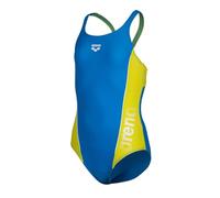 ARENA Badeanzug Mädchen Thrice Pro Back chlorbeständig schnelltrocknend, Farbe:Blau, Kinder Größen:152