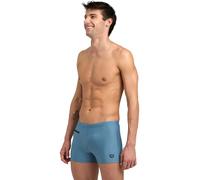 MEN'S ARENA ZIP SWIM SHORT STONE GREY 8 STONE GREY