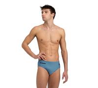 MEN'S ARENA ZIP BRIEF 9CM STONE GREY 9 STONE GREY