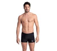 Arena - Pro File Swim Short Graphic - Badehose, Gr. L 7, schwarz (Black/Silver)
