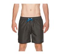 Arena Herren Badeshort YARN DYED PL CHECK BOXER 000608-501 M BLACK-WHITE