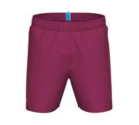 arena Men's Fundamentals Logo Boxer R Swim Trunks, Dark Purple-Calypso Coral, XXL