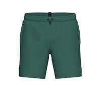 Badeshorts ARENA "MEN'S ARENA EVO BEACH BOXER SOLID", Herren, Gr. M, N-Gr, mangrove, Obermaterial: 90% Polyester, 10% Elasthan, sportlich, Badehosen (44833045-M) mangrove