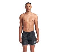 Arena Big Logo Borders Beach Herren Badehose, schwarz M