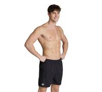 Arena Badeshorts Fundamentals Logo R Herren – recycelt, schnell trocknend – Gr. XL Schwarz-Weiß