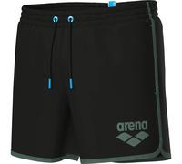 Arena Big Logo Borders Beach Herren Badehose, schwarz S