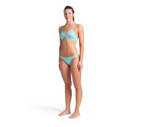 ARENA Damen Performance Women's Solid Team Bottom Bikini-Unterteile, Wasser/Shocking Pink, 34