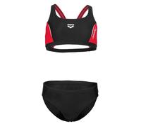Arena - Girl's Thrice Two Pieces - Bikini, Gr. 164, schwarz (Black/Anguria/White)