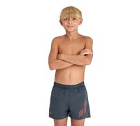 Arena Boys' Beach Short Logo R Asphalt-nespola Größe: 8-9 | Bademode Outlet | kids