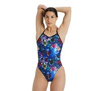 Arena Damen Challenge Badeanzug, Black-Multi, 36