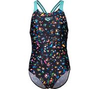 Arena Confetti Swim Pro Back Mädchen Schwimmanzug, schwarz 116