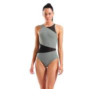 Arena Damen Badeanzug MESH ANGLE SWIMSUIT VENT B 010191-600 42 Sage